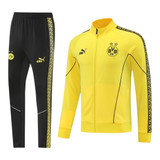Borussia Dortmund 25/26 Men's Yellow Long Zip Jacket