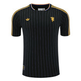 Manchester United 25/26 Men's Black-Gold Terrace Icon Shirt