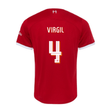 VIGIRL #4 Liverpool 23/24 Authentic Men's Home Shirt - LFC Font
