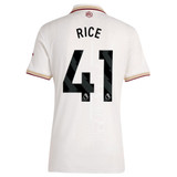 RICE #41 Arsenal 25/26 Women's Third Shirt - PL Font