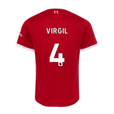 VIGIRL #4 Liverpool 23/24 Authentic Men's Home Shirt - PL Font
