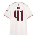 RICE #41 Arsenal 25/26 Authentic Men's Third Shirt - Arsenal Font