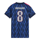 ØDEGAARD #8 Arsenal 25/26 Women's Away Shirt - Arsenal Font