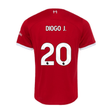 DIOGO J. #20 Liverpool 23/24 Authentic Men's Home Shirt - PL Font
