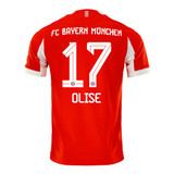 OLISE #17 Bayern Munich 25/26 Authentic Men's Home Shirt