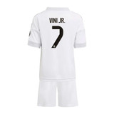 VINI JR #7 Real Madrid 25/26 Kid's Home Mini-Kit
