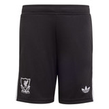 Liverpool 25/26 Kid's Black Goalkeeper Mini-Kit