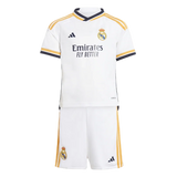 Real Madrid 23/24 Kid's Home Shirt and Shorts
