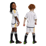 Real Madrid 23/24 Kid's Home Shirt and Shorts