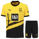 Borussia Dortmund 23/24 Kid's Home Shirt and Shorts