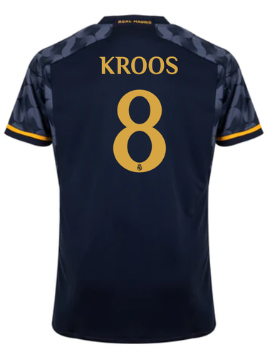 KROOS #8 Real Madrid 23/24 Stadium Men's Away Shirt