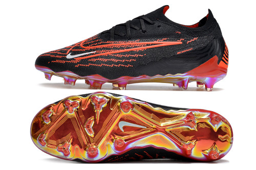 Nike Phantom GX Elite FG Football Boots - Black/Orange