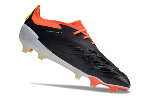 adidas Predator Elite FG - Black/Solar Red/White