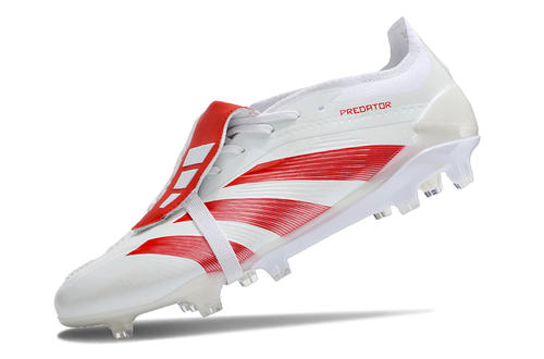 adidas Predator Elite FG Fold-Over Tongue - White/Red