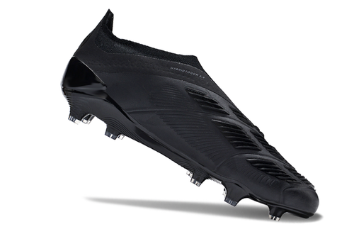 adidas Predator Elite FG Laceless - Black