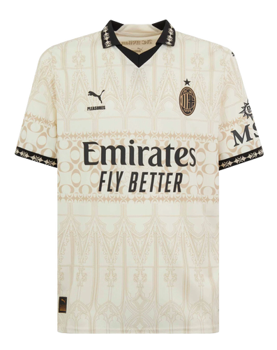 AC Milan X Pleasures 23/24 Women's Light Shirt