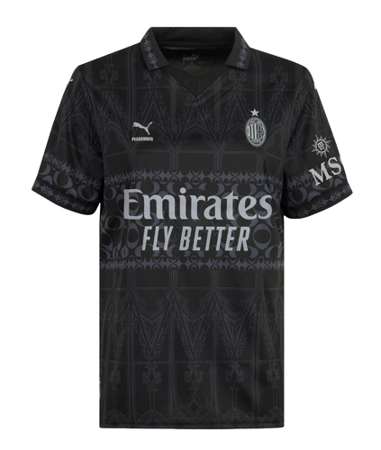 AC Milan X Pleasures 23/24 Women's Dark Shirt