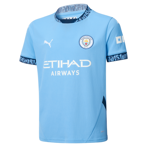 Manchester City 24/25 Kid's Home Shirt and Shorts