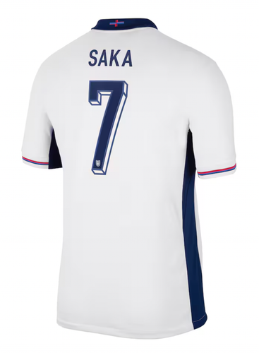 SAKA #7 England 2024 Stadium Men's Home Shirt