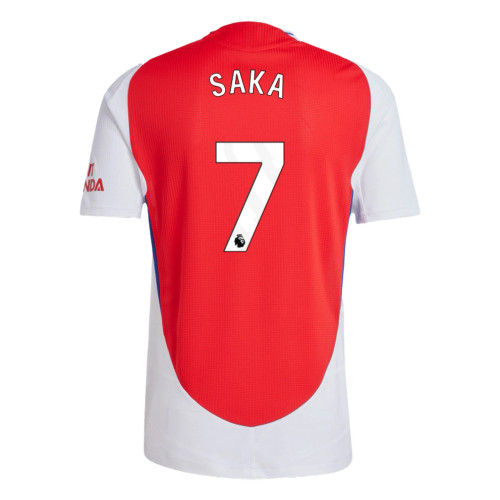 SAKA #7 Arsenal 24/25 Authentic Men's Home Shirt - PL Font