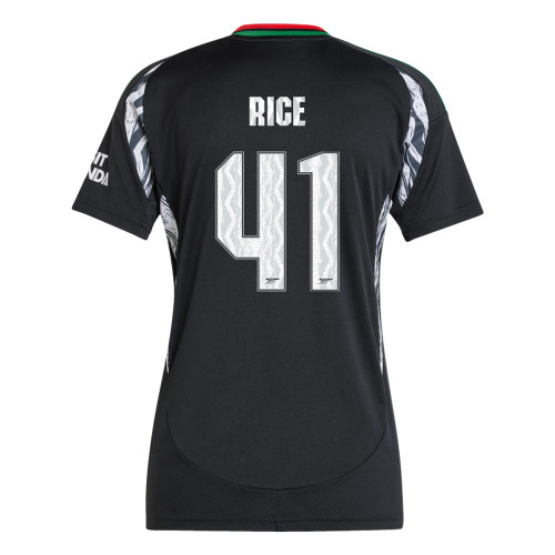 RICE #41 Arsenal 24/25 Women's Away Shirt - Arsenal Font