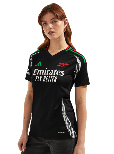 ØDEGAARD #8 Arsenal 24/25 Women's Away Shirt - Arsenal Font