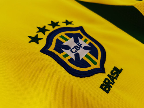Brazil 2002 Men's Home Retro Shirt