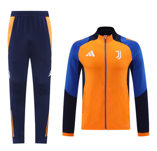 Juventus 24/25 Men's Orange Long Zip Jacket