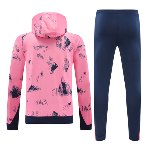 Paris Saint-Germain 24/25 Men's Pink Hoodie Tracksuit