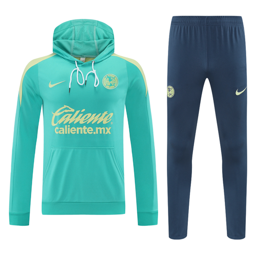 CF América 24/25 Men's Turquoise Hoodie Tracksuit