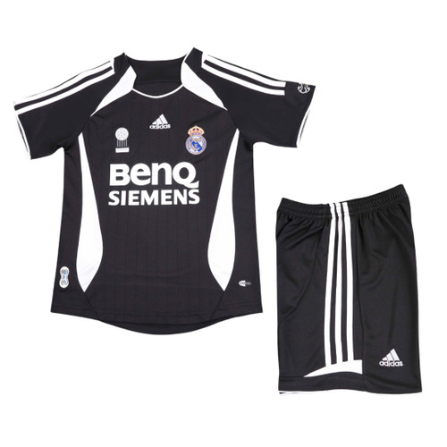 Real Madrid 06/07 Kid's Away Retro Mini-Kit