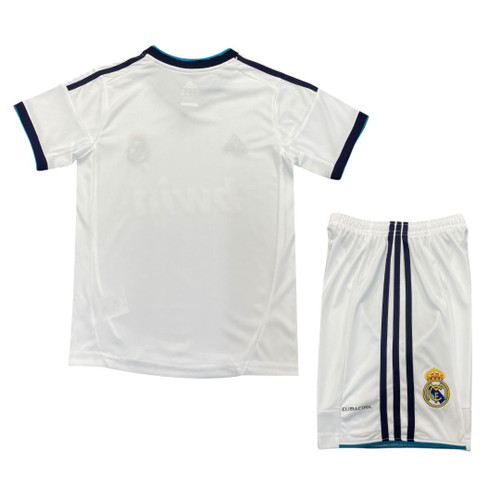 Real Madrid 12/13 Kid's Home Retro Mini-Kit