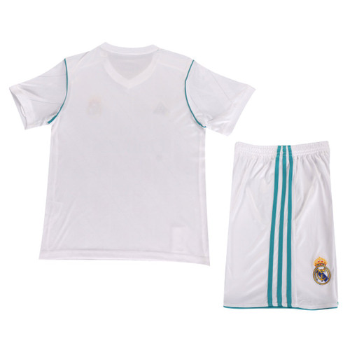 Real Madrid 17/18 Kid's Home Retro Mini-Kit
