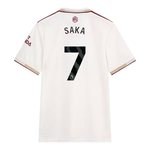 SAKA #7 Arsenal 25/26 Authentic Men's Third Shirt - PL Font
