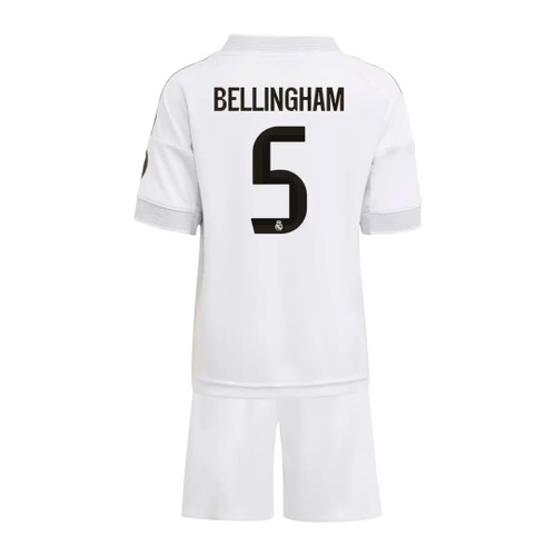 BELLINGHAM #5 Real Madrid 25/26 Kid's Home Mini-Kit