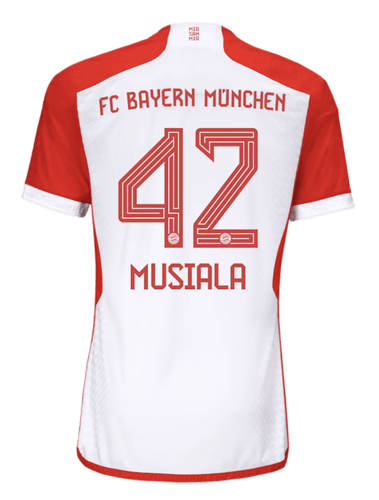 MUSIALA #42 Bayern Munich 23/24 Authentic Men's Home Shirt