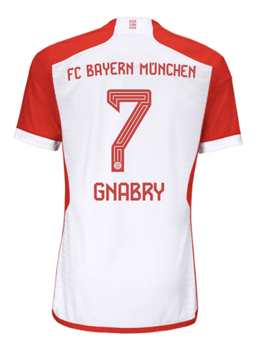 GNABRY #7 Bayern Munich 23/24 Authentic Men's Home Shirt
