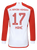MANÉ #17 Bayern Munich 23/24 Men's Home Long Sleeve Shirt