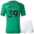 BRUNO G. #39 Newcastle United 23/24 Kid's Away Shirt and Shorts - PL Font