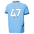 FODEN #47 Manchester City 24/25 Kid's Home Shirt and Shorts - PL Font
