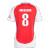 ØDEGAARD #8 Arsenal 24/25 Women's Home Shirt - Arsenal Font