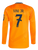 VINI JR #7 Real Madrid 24/25 Men's Away Long Sleeve Shirt