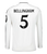 BELLINGHAM #5 Real Madrid 24/25 Men's Home Long Sleeve Shirt