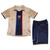 Barcelona 01/02 Kid's Away Retro Mini-Kit
