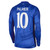 PALMER #10 Chelsea 25/26 Men's Home Long Sleeve Shirt - Chelsea Font