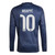 MBAPPÉ #10 Real Madrid 25/26 Men's Away Long Sleeve Shirt