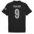 HAALAND #9 Manchester City 25/26 Stadium Men's Away Shirt - Man City Font