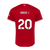 DIOGO J. #20 Liverpool 23/24 Authentic Men's Home Shirt - PL Font