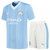 Manchester City 23/24 Kid's Home Shirt and Shorts