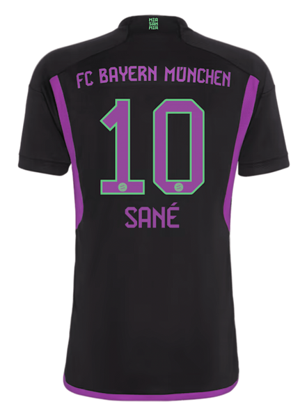 SANE #10 Bayern Munich 23/24 Stadium Men's Away Shirt
